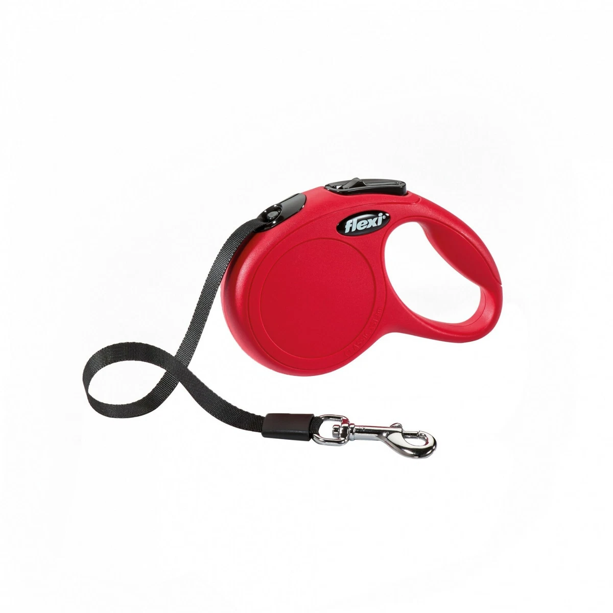 Flexi Leash Retractable Flexi New Classic S Strap Red 5METRES 15