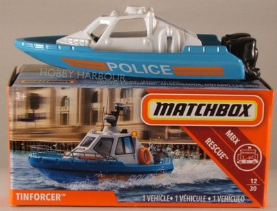matchbox police boat