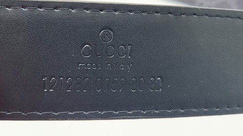 AUTHENTISCHER Gucci Disney Mickey Mouse schwarzer Ledergürtel hergestellt in Italien - Bild 9 von 13