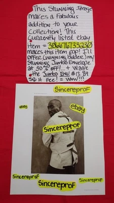 Tupac Photo Picture 2pac Taken From Artist Book Death Row Records Vintage Pac - Image 1 of 4