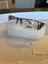 JEAN PAUL GAULTIER VJP 096 Col. OK01 Brown Metal Eyeglasses 53-17-140 Original
