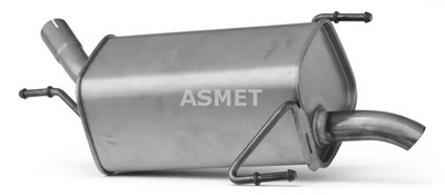 Endschalldämpfer 05.132 ASMET für OPEL CORSA C