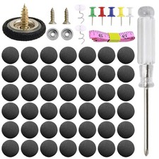 80 Set Car Roof Headliner Repair Kit, Rivets Repair Button 402 Pcs Auto R