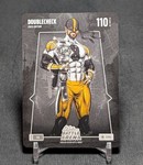 Aaron Rodgers DOUBLECHECK Steel 2026 Bo Jackson Battle Arena Card #146 Steelers