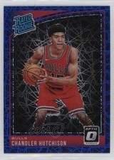 2018 Donruss Optic Rated Rookie Blue Velocity Prizm Chandler Hutchison #166 7l6