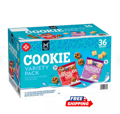 Members Mark Mini Cookies Variety Pack 1 oz 36 pk Free Shipping