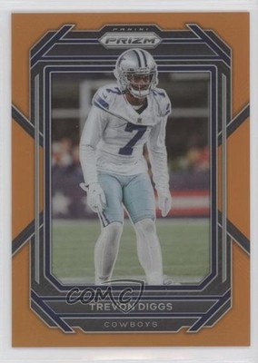 2022 Panini Prizm Orange Prizm /249 Trevon Diggs #83 0as9