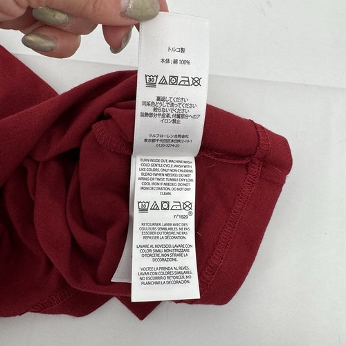 Ralph Lauren Bear Cotton Jersey Tee Kids L (14-16) Polo Bear Graphic New - Picture 8 of 13