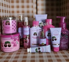 Bath  Body Works SWEETHEART CHERRY 11PC Collection Set Bundle