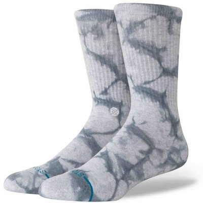 Stance Icon Dye Crew Socken L (43-46) in Grey
