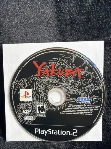 Sony Playstation 2 PS2 - Yakuza - Disc Only