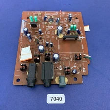 CASIO WK-110 Keyboard OEM Used Part: Power PCB Circuit Board Phones AC input