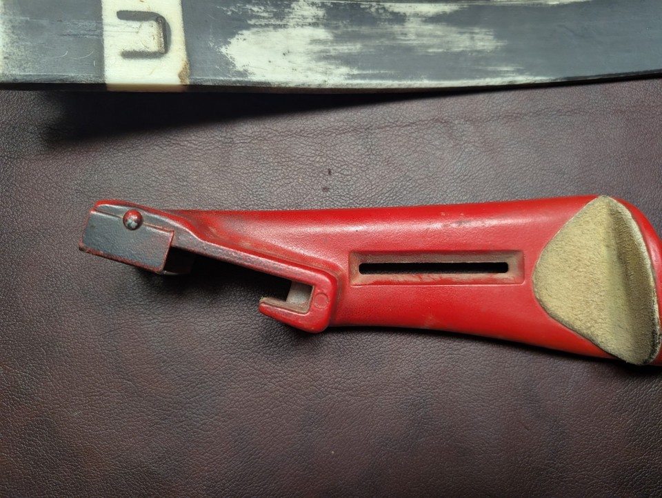 Fred Bear A Mag Takedown Recurve Riser – Poignée Vintage Pour Arc, état Très Bon