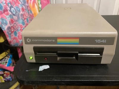 Vintage Commodore 64 Model 1541 Single Drive Floppy Disk - Untested SEE VIDEO