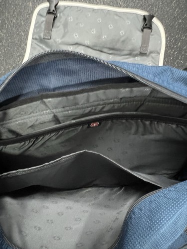 *Swiss Gear*Laptop/Messenger/Computer/Shoulder Bag/Backpack NWT BLUE/GRAY - Afbeelding 5 van 7