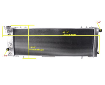 #ad #ad Auto7 for Radiator 2 Rows All Aluminum 1991 2001 Jeep Cherokee 4.0L l6 GAS AT $67.64