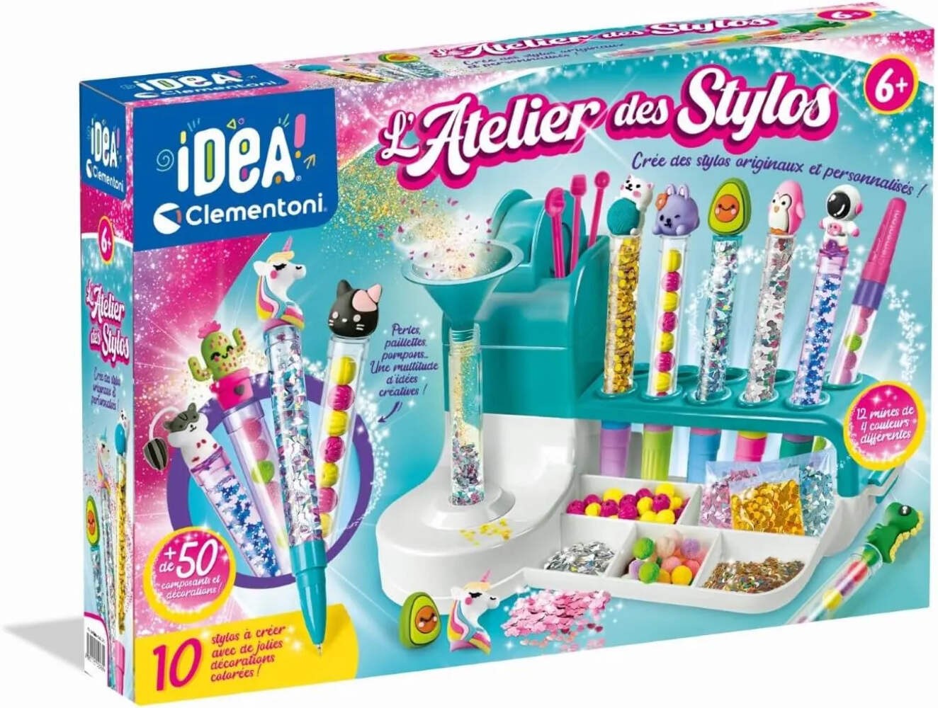 Laboratoire de stylos Clementoni jeu de loisirs creatifs pour l'ecole