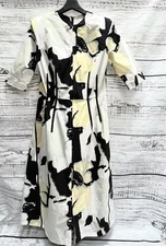 Rare Speedo x Toga Archives Floral Print Midi Zip Dress SP Size 38 10 UK