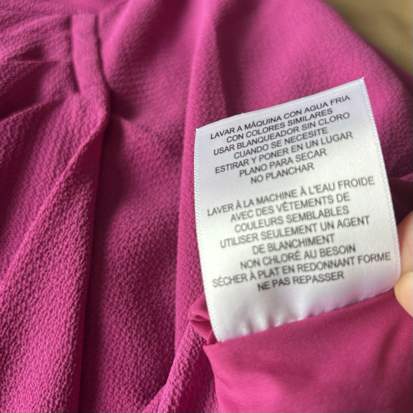 VETEMENTS Abito donna Maggy London 12 finto avvolgente crepe orlo asimmetrico abbigliamento da lavoro ufficio ~ nuovo con etichette