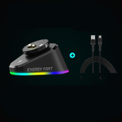 RGB Charging Dock Station for Logitech G Pro X Superlight G502 Lightspeed G703 W - Afbeelding 11 van 12