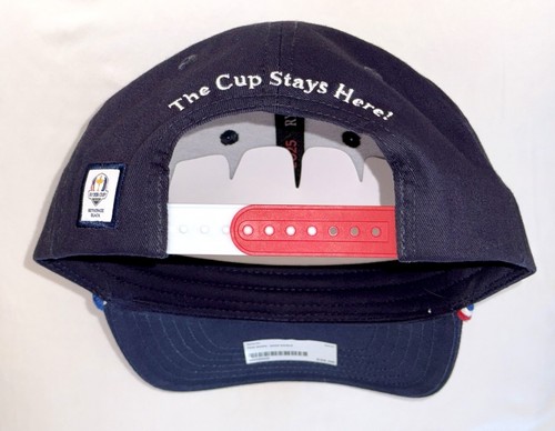 Cappello golf 2025 Ryder Cup Bethpage Black Eagle design USA con corda nuovo - Foto 11 di 12