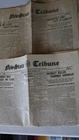 1905-1910 NEWSPAPER LOT OAKLAHOMA KANSAS ROOSEVELT AND TAFT IN GABFEST b1