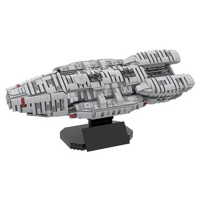 The Bucket Spaceship Sci-Fi Model 3519PCS MOC Building Gift Set