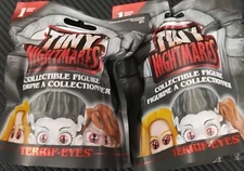 TINY NIGHTMARES HORROR Terrif-Eyes 2X Brand New UNOPENED LOT OF 2