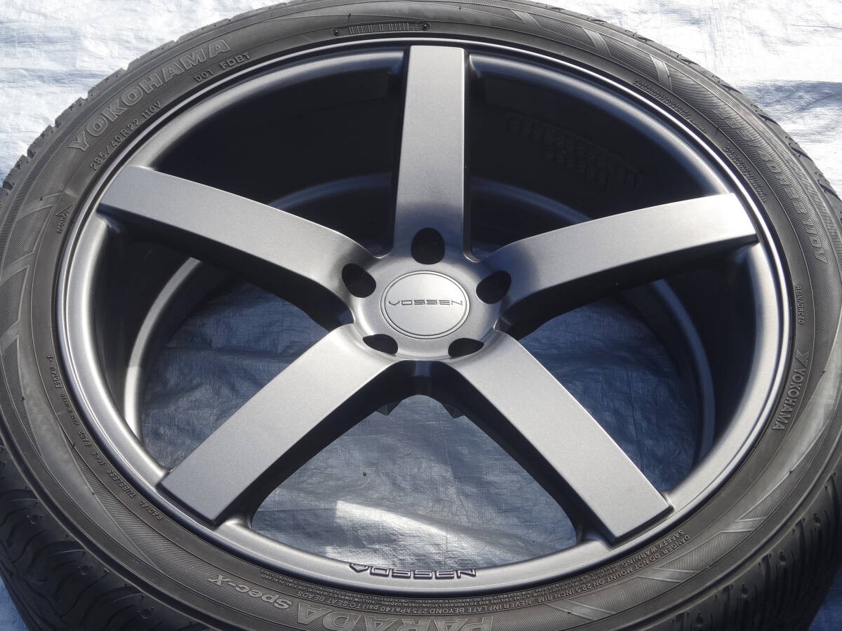 JDM Rare VOSSEN CV3-R 9J +30 22in PCD120 φ72.6 Yokohama
