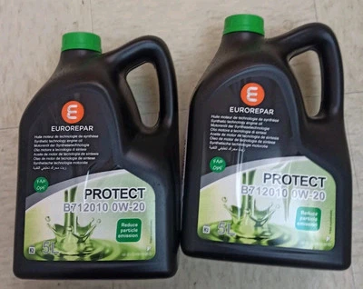 10L 10 Liter EUROREPAR PROTECT 0W-20 Motoröl Öl CITROEN PEUGEOT PSA B71 2010 - Photo 1/2