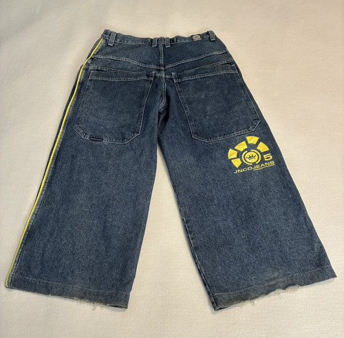 JNCO Jeans Baggy 26" Leg Opening W36 x 29 Vintage 90s Made in US