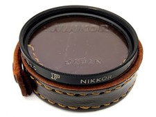 Nikon Close-Up Lens Nikkor F No. 0 With Leather Case Filter 52Mm Circular