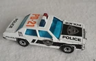 Vintage 1987 Matchbox Ford LTD Police Patrol Car, Diecast Model Toy 1:69 PD-21