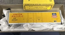 Details West HO Kit BC-505 50’ Double Plug Door Box Car Union Pacific NIB