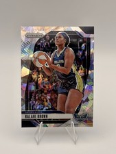 Kalani Brown 2024 Panini Prizm WNBA CRACKED ICE #29 Dallas Wings
