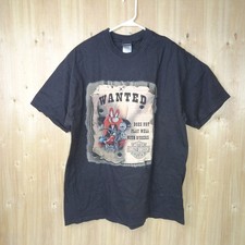Men's Harley Davidson T-Shirt Size XL Yosemite Sam Taz Coyote USA Made 2000 FL