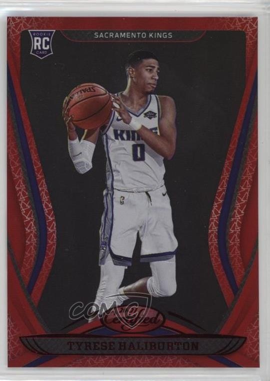 2020-21 Certified Mirror Red Tyrese Haliburton #189 0hu2
