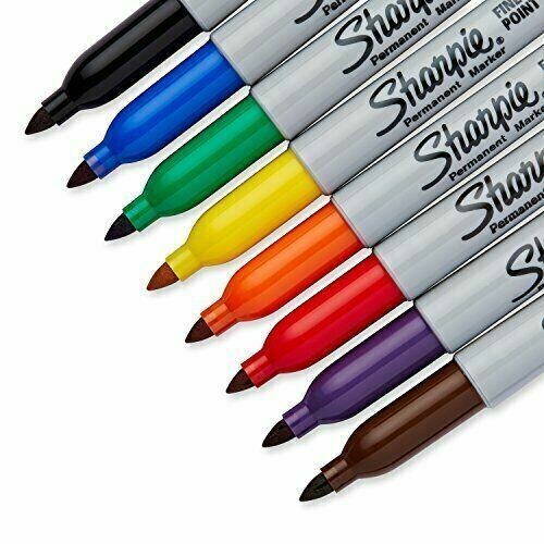 Sharpie Marker Fine Rainbow Color Craft Project Art Drawing Design Book Coloring