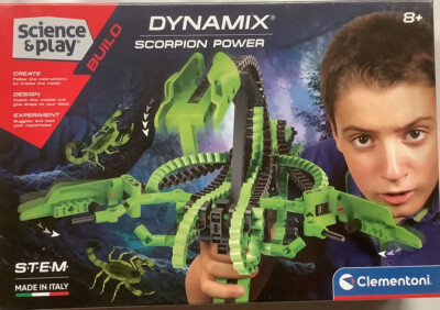 Clementoni Science & Play Build-Dynamix-Scorpion Power, 8+. Science Play. NEU