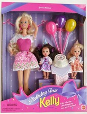 KELLY, BARBIE AND CHELSIE - BIRTHDAY FUN GIFTSET 1996 NRFB