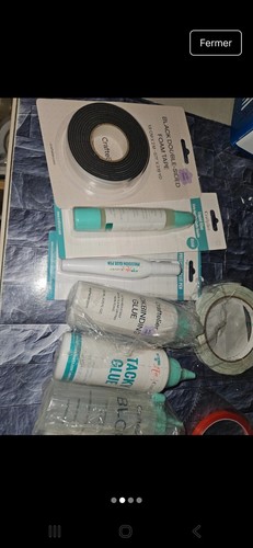lot colle scrapbooking craftelier blok tacky glue etc - Photo 2/4