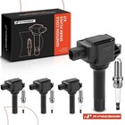 A-Premium 4x Ignition Coil +4x Iridium Spark Plug for Subaru Crosstrek 2016-2017