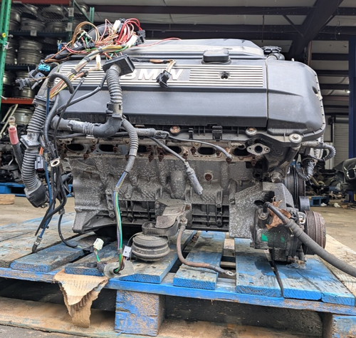 99-00 BMW E36 3 SERIES Z3 2.8L L6 M52TU M52B28 COMPLETE ENGINE MOTOR 159K MILES - Picture 7 of 11