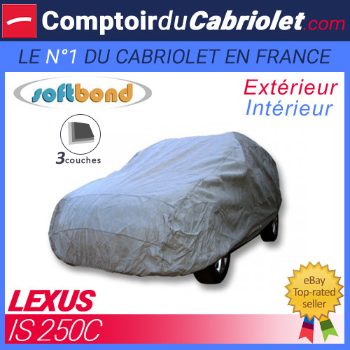 Housse de protection Lexus IS 250C SoftBond évite condensation et micro-rayures