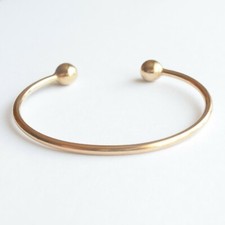 Bangle Bracelet Open Gold Yellow 9 Carat Girls Children's 11.9g
