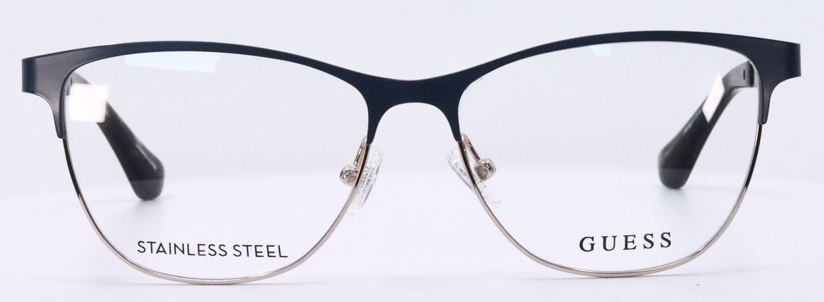 Guess EYEGLASSES GU2883-091-53 New with case Guess GU2883 091 Matte Blue Square Womens Full Rim  main image 4