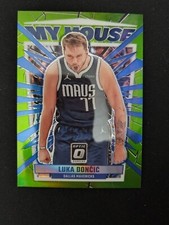 2023-24 Panini Donruss Optic - My House #1 - LUKA DONCIC - Lime Green #d 001/149