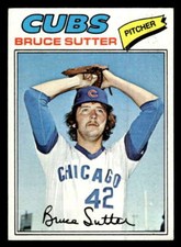 1977 Topps Bruce Sutter Rookie Chicago Cubs 144 EX JX1611