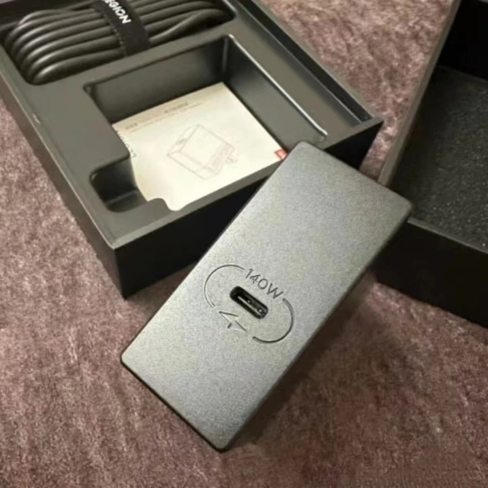 Cargador Rápido Original Lenovo Legion 140W USB-C GaN Adaptador Universal PD3.1 Foto 2 de 4