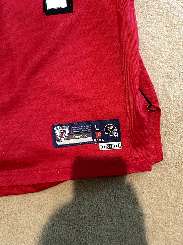 Футболка Roddy White Atlanta Falcons подлинная Reebok NFL детская размер большой. Винтаж - Изображение 3 из 4